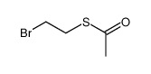 S-(2-bromoethyl) ethanethioate结构式