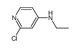 (2-chloropyridin-4-yl)(ethyl)-amine结构式