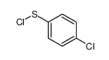 (4-chlorophenyl) thiohypochlorite Structure