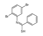 N-(2,5-二溴苯基)苯并硫酰胺结构式