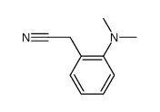 (2-Dimethylamino-phenyl)-acetonitrile Structure