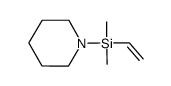 1-(dimethyl(vinyl)silyl)piperidine Structure