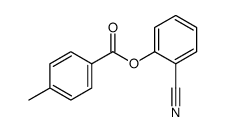 2-cyanophenyl 4-methylbenzoate Structure