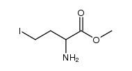 methyl 2-amino-4-iodobutanoate Structure