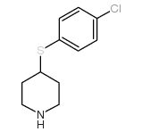 4-(4-CHLORO-PHENYLSULFANYL)-PIPERIDINE Structure