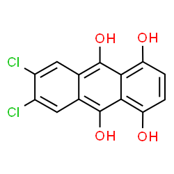 6,7-dichloroanthracene-1,4,9,10-tetrol picture