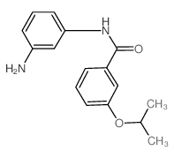 N-(3-Aminophenyl)-3-isopropoxybenzamide结构式
