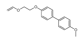 1-(2-ethenoxyethoxy)-4-(4-methoxyphenyl)benzene Structure
