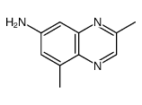 6-Quinoxalinamine,3,8-dimethyl-(9CI)结构式