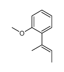 1-but-2-en-2-yl-2-methoxybenzene结构式