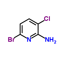 6-Bromo-3-chloro-2-pyridinamine structure