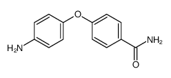 4-(4-amino-phenoxy)-benzoic acid amide结构式