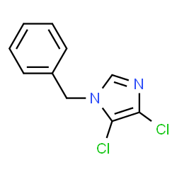 1-BENZYL-4,5-DICHLORO-1H-IMIDAZOLE结构式