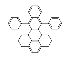 1',4'-Diphenyl-naphtho-(2',3',1,2)-4,5,8,9-tetrahydro-pyren Structure