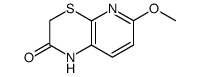 1H-Pyrido[2,3-b][1,4]thiazin-2(3H)-one,6-methoxy-(6CI) structure