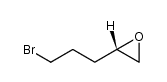 (S)-(3-bromopropyl)oxirane Structure