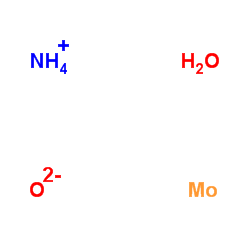 Ammonium molybdenum oxide Structure