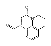 5-oxo-2,3-dihydro-1H,5H-pyrido[3,2,1-ij]quinoline-7-carbaldehyde Structure