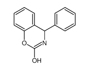 4-苯基-3,4-二氢-2H-苯并[E][1,3]噁嗪-2-酮结构式
