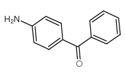 4-AMINOBENZOPHENONE structure