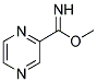 PYRAZINE-2-CARBOXIMIDIC ACID METHYL ESTER Structure
