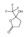 5-hydroxy-5-(trifluoromethyl)dihydrofuran-2(3H)-one structure