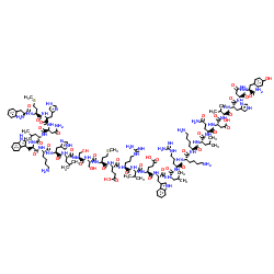 (D-Trp12,Tyr34)-pTH (7-34) amide (bovine) trifluoroacetate salt structure