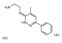 N'-(4-methyl-6-phenylpyridazin-3-yl)ethane-1,2-diamine,dihydrochloride Structure