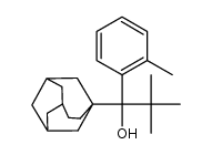 2,2-dimethyl-1-(o-tolyl)-1-(tricyclo[4.3.1.13,8]undecan-3-yl)propan-1-ol Structure