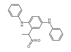 2-(1-nitroethyl)-N1,N4-diphenylbenzene-1,4-diamine Structure