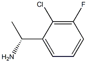 (1R)-1-(2-CHLORO-3-FLUOROPHENYL)ETHYLAMINE结构式