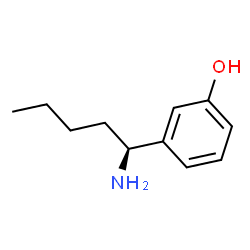 3-((1S)-1-AMINOPENTYL)PHENOL结构式