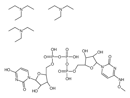 [[(2R,3S,4R,5R)-3,4-dihydroxy-5-[(4Z)-4-methoxyimino-2-oxo-pyrimi din-1-yl]tetrahydrofuran-2-yl]methoxy-oxido-phosphoryl] [[(2S,3R, 4S,5S)-5-(2,4-dioxopyrimidin-1-yl)-3,4-dihydroxy-tetrahydrofuran- 2-yl]methoxy-oxido-phosphoryl] phosphat图片