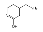 4-(aminomethyl)piperidin-2-one Structure