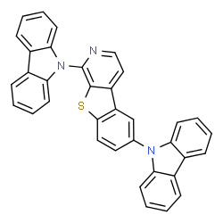 1,6-Di(9H-carbazol-9-yl)[1]-benzothieno[2,3-c]pyridine picture