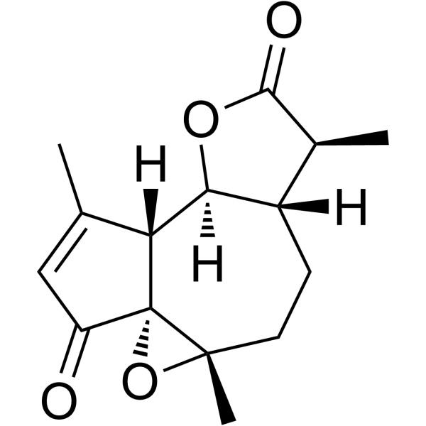 1β,10β-Epoxydesacetoxymatricarin图片