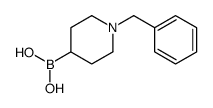 1-benzyl-piperidine-4-boronic acid Structure