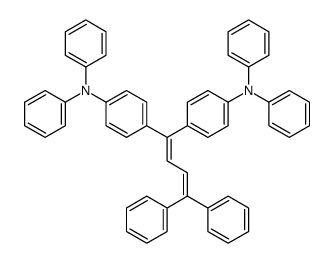 4-[4,4-diphenyl-1-[4-(N-phenylanilino)phenyl]buta-1,3-dienyl]-N,N-diphenylaniline Structure