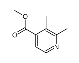 2,3-Dimethyl-isonicotinic acid methyl ester结构式
