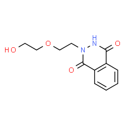 2-[2-(2-HYDROXYETHOXY)ETHYL]-1,2,3,4-TETRAHYDROPHTALAZINE-1,4-DIONE Structure
