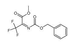 2-benzoxycarbonylimino-3,3,3-trifluoropropionate Structure