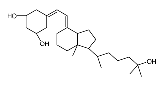 (1R,3R)-5-[(2E)-2-[(1R,3aS,7aR)-1-[(2R)-6-hydroxy-6-methylheptan-2-yl]-7a-methyl-2,3,3a,5,6,7-hexahydro-1H-inden-4-ylidene]ethylidene]cyclohexane-1,3-diol Structure