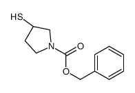 (3S)-N-Cbz-3-Mercapto-1-pyrrolidine structure