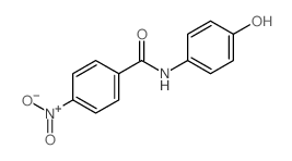 Benzamide,N-(4-hydroxyphenyl)-4-nitro- Structure