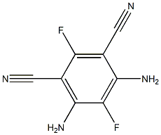 4,6-diamino-2,5-difluoroisophthalonitrile结构式