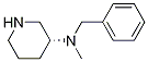 Benzyl-Methyl-(R)-piperidin-3-yl-aMine Structure