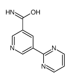 5-pyrimidin-2-ylpyridine-3-carboxamide Structure