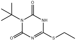 3-(叔丁基)-6-(乙硫基)-1,3,5-三嗪-2,4(1H,3H)-二酮图片