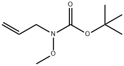 Carbamic acid, N-methoxy-N-2-propen-1-yl-, 1,1-dimethylethyl ester结构式