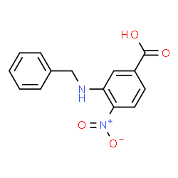 3-(BenzylaMino)-4-nitrobenzoic acid Structure